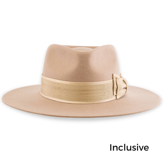 Tan Confidence Brim - Nubian Lane Hat Co.
