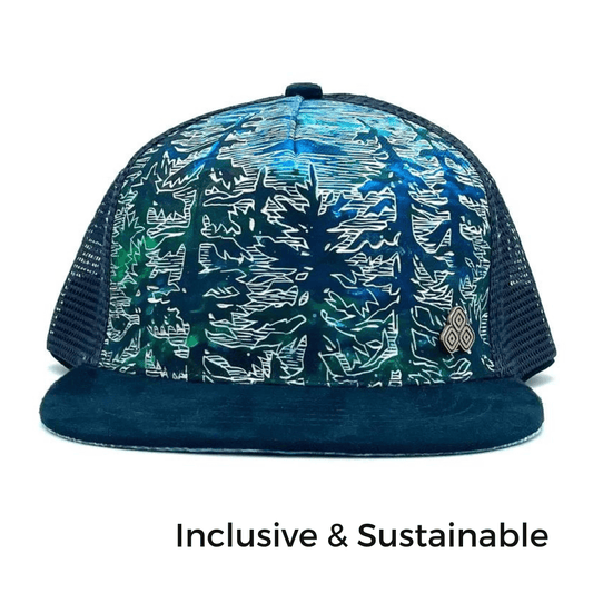 Trees Trucker Hat - Nubian Lane Hat Co.