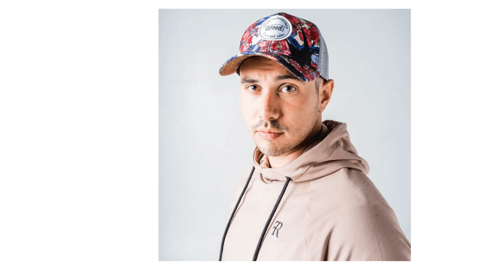 Trucker cap | A Fish Named Fred | Oleander - Nubian Lane Hat Co.