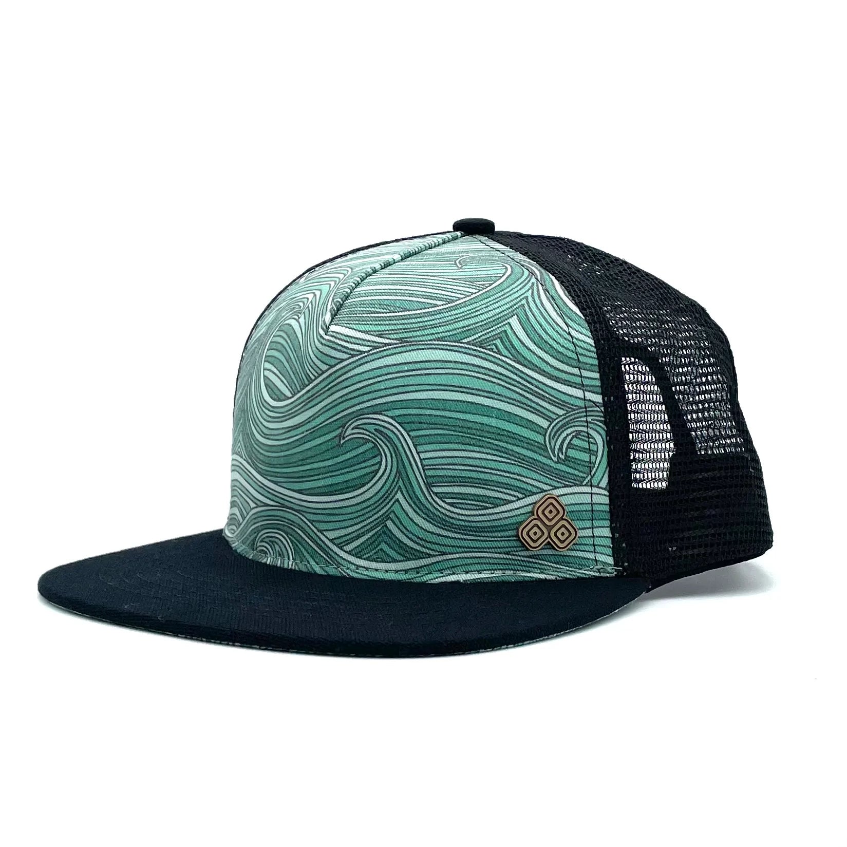 Waves Trucker Hat - Nubian Lane Hat Co.